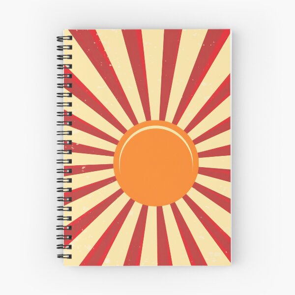 Item preview, Radiant orange sunburst pattern designed and sold by anytka.