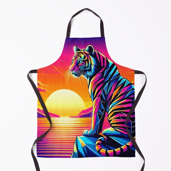 Item preview, Colorful geometric tiger  designed and sold by Dogandesighn.