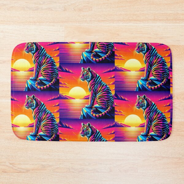 Item preview, Colorful geometric tiger  designed and sold by Dogandesighn.