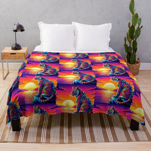 Item preview, Colorful geometric tiger designed and sold by Dogandesighn.