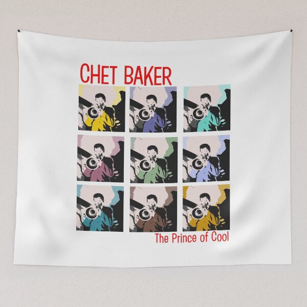 Item preview, Chet Baker Tribute Vintage Jazz T-Shirt designed and sold by MynahNeeds.