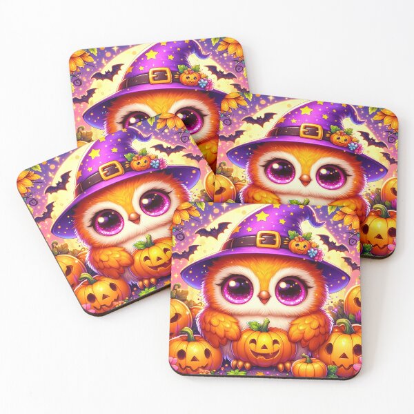 Item preview, Enchanting Owl & Pumpkin designed and sold by Jbl55.