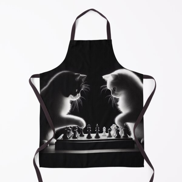 Item preview, Cute cats chess playing designed and sold by Dogandesighn.