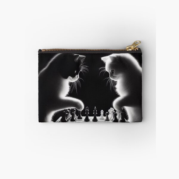Item preview, Cute cats chess playing  designed and sold by Dogandesighn.