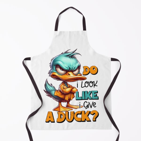 Item preview, Grumpy Duck, Do I Look Like I Give a Duck designed and sold by FunnyTeeByMe.