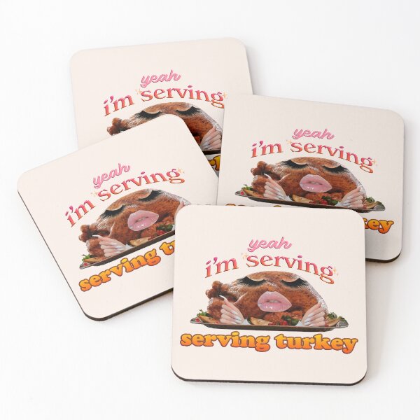 Item preview, I'm Serving Turkey - yassified Thanksgiving turkey designed and sold by snazzyseagull.