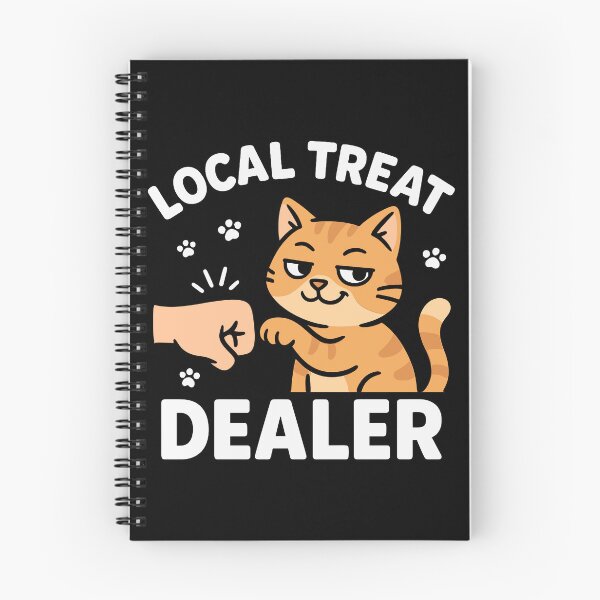 Item preview, Local Treat Dealer Funny Smug Kitty Fist Bump Cat Humor designed and sold by PrintCrafting.