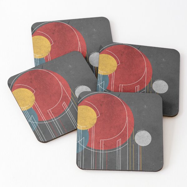 Item preview, Bright shapes on dark bg designed and sold by anytka.