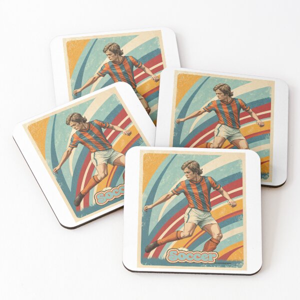 Item preview, Retro Soccer Power: Vintage Athlete in Motion designed and sold by ForeverPrintsOK.
