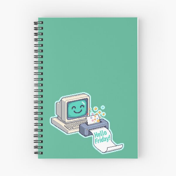 Item preview, Hello Friday Funny Code Design designed and sold by WiserShop.