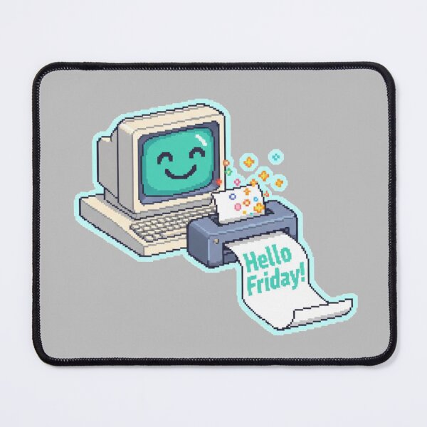 Item preview, Hello Friday Funny Code Design designed and sold by WiserShop.