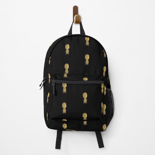 Item preview, Golden Pineapple – Tropical Fruit Design with Upside Down Pineapple Illustration designed and sold by pineappledizajn.