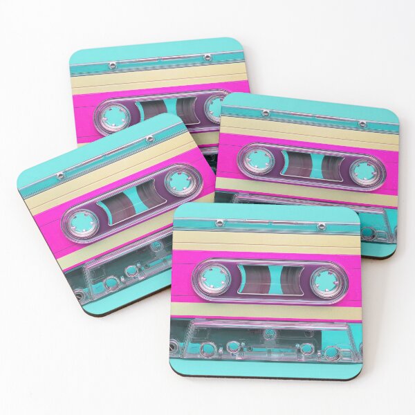 Item preview, Colorful tape on blue bg designed and sold by anytka.