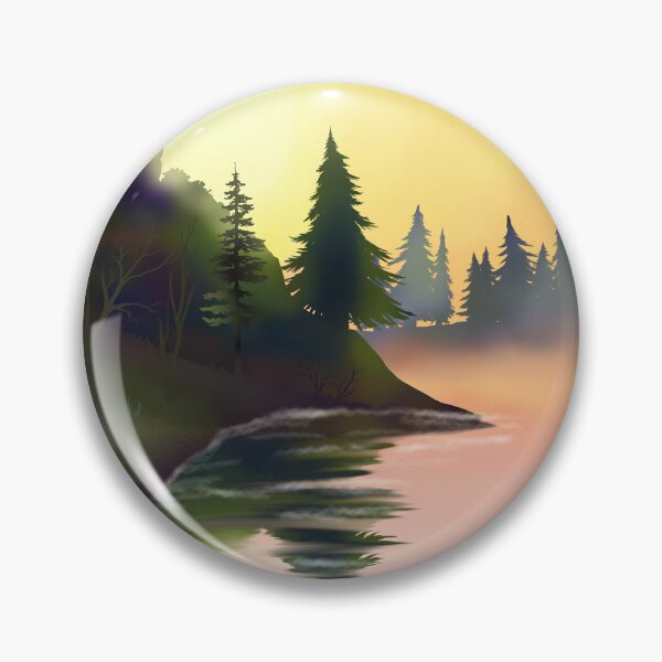 Item preview, Wizard's Tower Over the Forest Lake designed and sold by JurassicParkans.