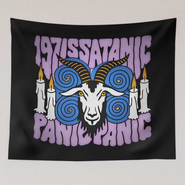 Item preview, COFFINS 1970s Satanic Panic Goat designed and sold by CoffinsArt.