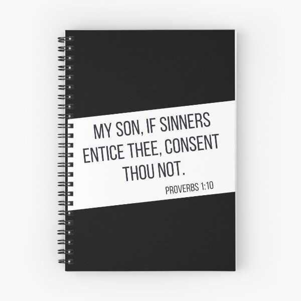 Item preview, Proverbs 1:10 designed and sold by Undonemadenew.