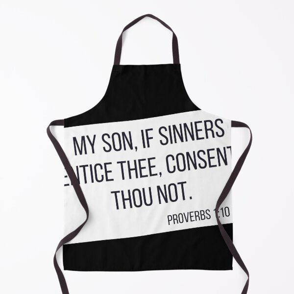 Item preview, Proverbs 1:10 designed and sold by Undonemadenew.