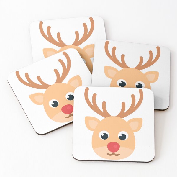 Item preview, Reindeer Festive Holiday Icon designed and sold by missbobbit.