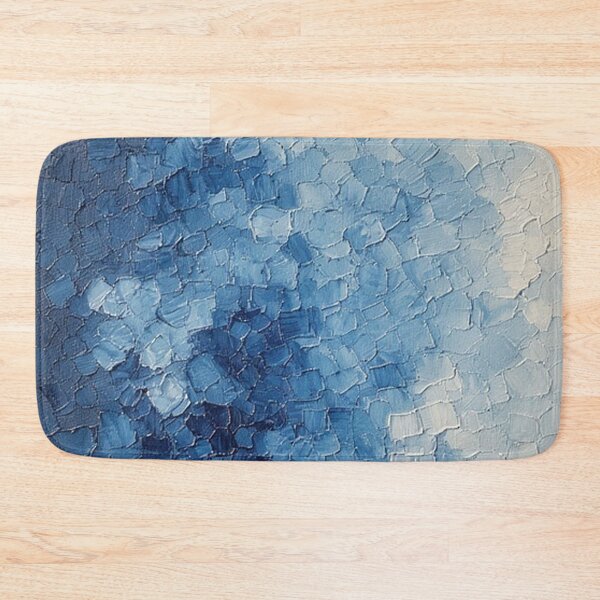 Item preview, Composition in Blue 1 designed and sold by blackwhiteblue.