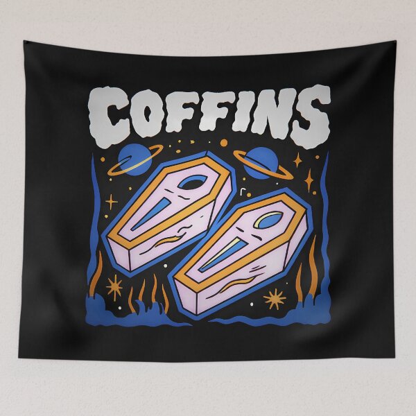 Item preview, COFFINS Space Funeral Astronaut Coffin designed and sold by CoffinsArt.