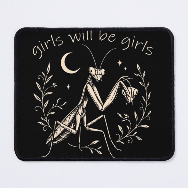 Item preview, girls will be girls praying mantis designed and sold by creepytoesart.