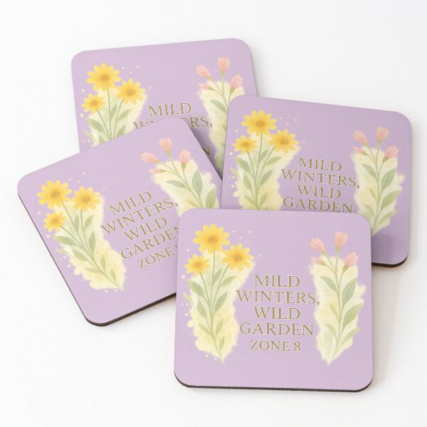 Item preview, Mild Winters, Wild Garden, Zone 8 designed and sold by Taya Johnston.
