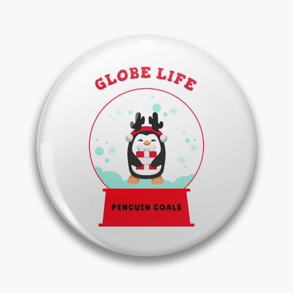 Item preview, Globe Life. Penguin Goals. designed and sold by SavvyVacationer.