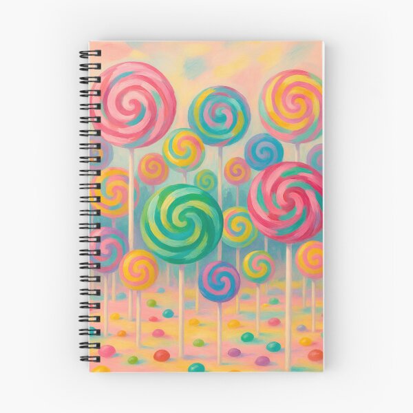 Item preview, Candyland Christmas | Lollipop Forest Whimsical Print designed and sold by SpencerReedDes.