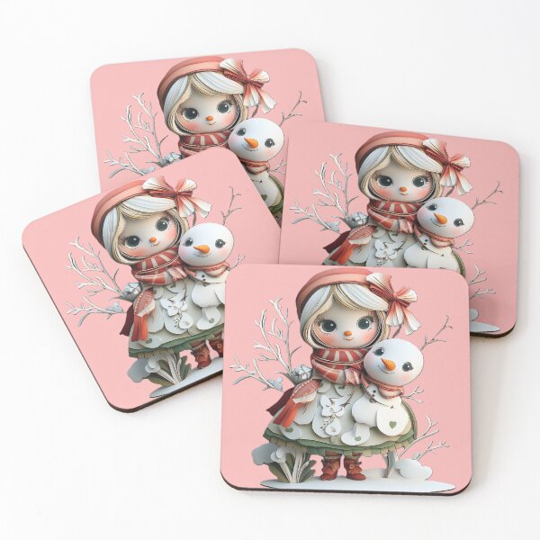 Item preview, Snowgirl of Paper Dreams designed and sold by Kat's Design Hub.