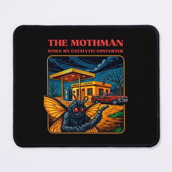 Item preview, Mothman Stole My Catalytic Converter - Funny Cryptid Car Sarcastic Humor designed and sold by Cree8if.