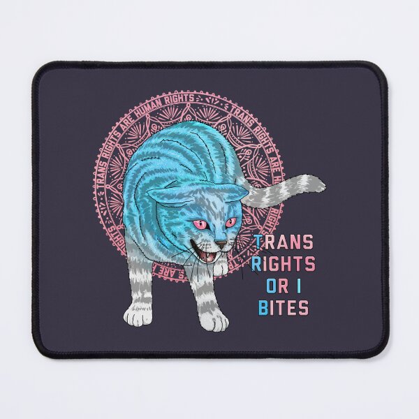 Item preview, Trans Rights Or I Bites Trans Colours designed and sold by Art by Veya.