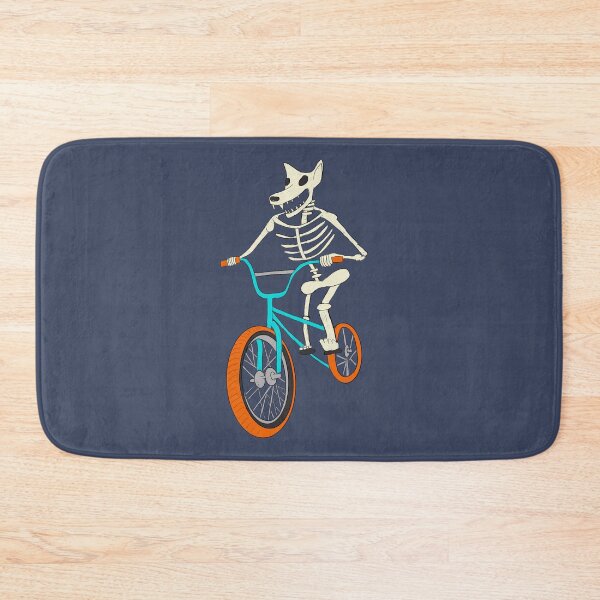 Item preview, Werewolf Skeleton on a BMX Bike designed and sold by awkwarddesignco.
