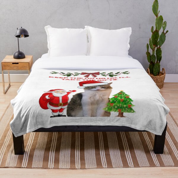 Artikelvorschau, Ho Ho Ho, behalt das Ho Ho Ho, ich nehme die Geschenke – Lustige Weihnachtskatze entworfen und verkauft von BulletKitty82.
