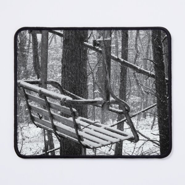 Item preview, Snow-Covered Ski Chairlift designed and sold by Phil Perkins.