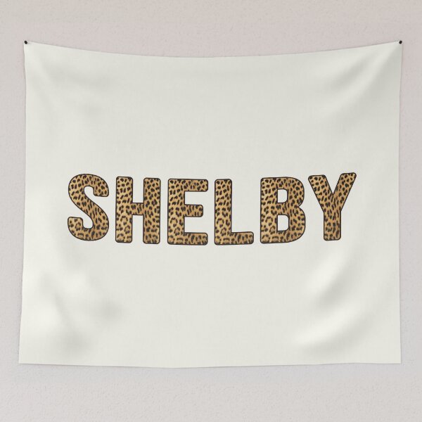Item preview, Shelby Name Leopard Print designed and sold by Jeallan Designs.
