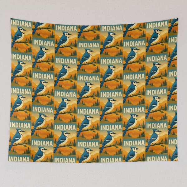 Item preview, Indiana  designed and sold by Broken Antler Designs .