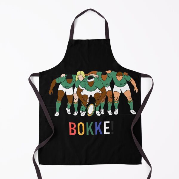 Item preview, BOKKE South African Springbok Rugby Team Scrum designed and sold by SpiritedArtwork.
