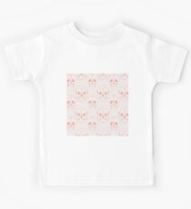 Errötende Rosenschädel Kinder T-Shirt