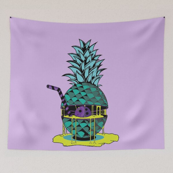 Item preview, Pineapple Cocktail – Tropical Summer Drink Illustration designed and sold by pineappledizajn.