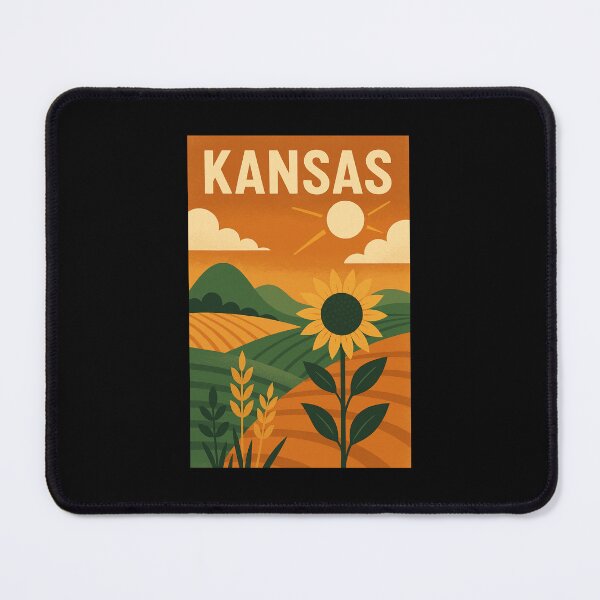 Item preview, Kansas designed and sold by Broken Antler Designs .