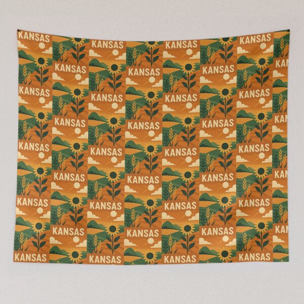 Item preview, Kansas  designed and sold by Broken Antler Designs .