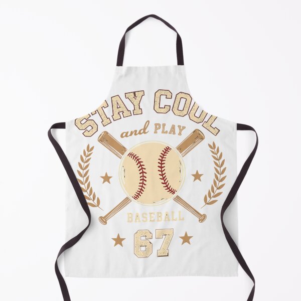 Item preview, Stay Cool and Play Baseball 67 T‑Shirt | Retro Vintage Baseball Badge | Classic Sports Typography Tee designed and sold by GAIDREDA.