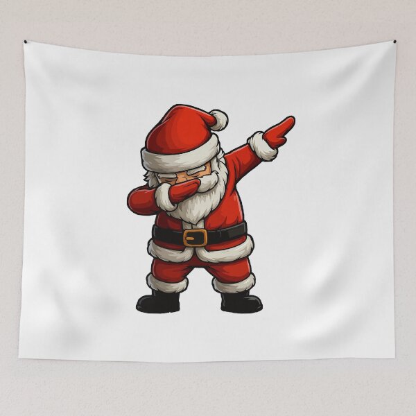 Item preview, Funny Dabbing Santa Claus Christmas Design | Cool Meme Santa Dab Pose | Trendy Holiday Gift Idea for Kids, Teens & Adults designed and sold by BrainBubbleArt.
