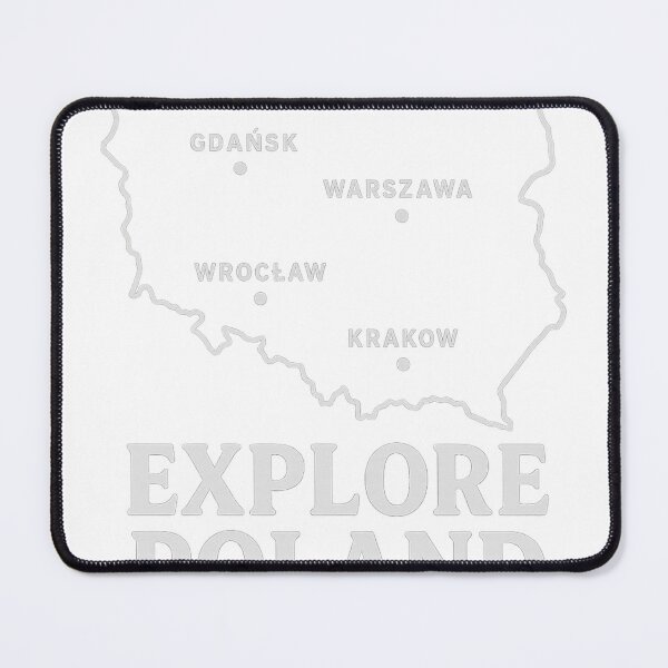 Item preview, Explore Poland – The Heart of Europe Map Design designed and sold by P4CHUT.