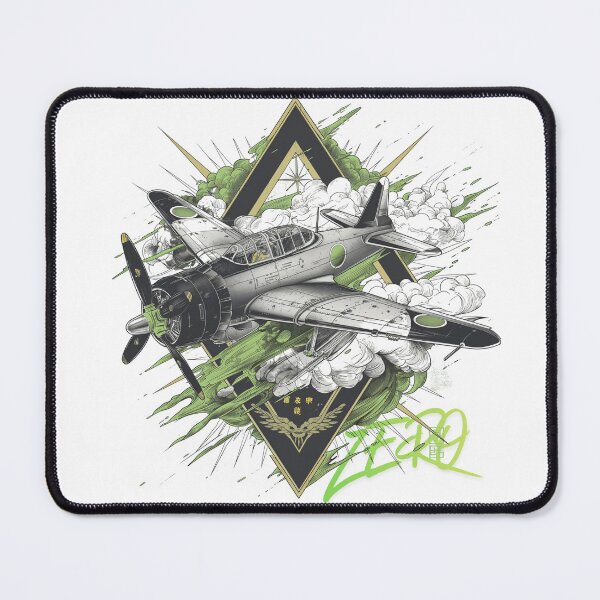 Item preview, Zero – Vintage Airplane Illustration designed and sold by Oni-Pixels.