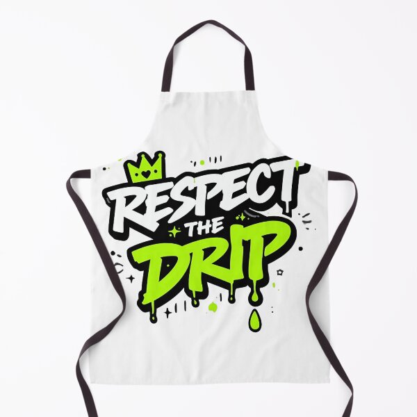 Item preview, Respect the Drip T‑Shirt | Streetwear Dripping Text Graphic | Bold Urban Typography Tee designed and sold by GAIDREDA.