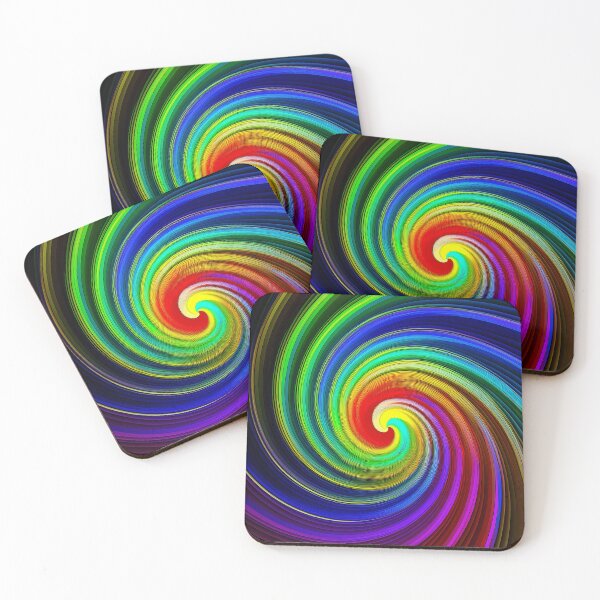 Item preview, Colorful Spiral Mirage - Optical Illusion designed and sold by RockitBaby.