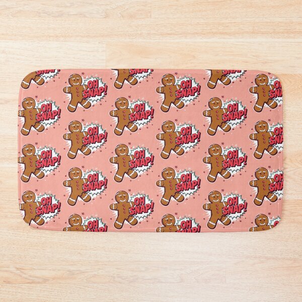 Item preview, Funny Gingerbread Oh Snap Christmas Cookie Cartoon Design designed and sold by ArtBySylvia.