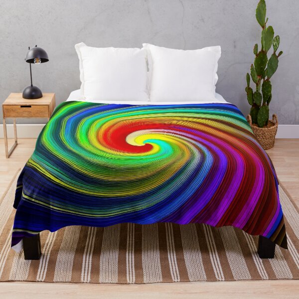 Item preview, Colorful Spiral Mirage - Optical Illusion designed and sold by RockitBaby.