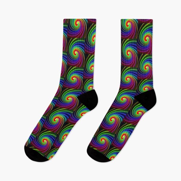 Item preview, Colorful Spiral Mirage - Optical Illusion designed and sold by RockitBaby.